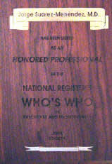 Who's Who National Registry